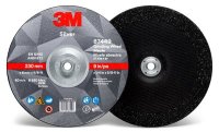 (image for) 87449-Silver Depressed Ctr Grinding Wheel, Type 27 Quick Change
