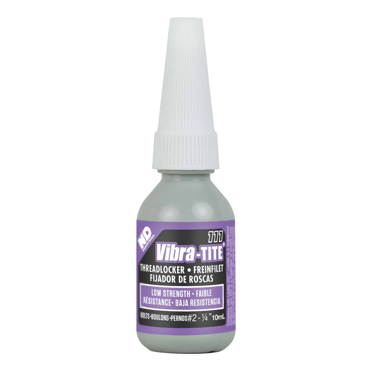 11110 - Vibra-Tite 111 Low Strength Threadlocker - Purple - 10mL