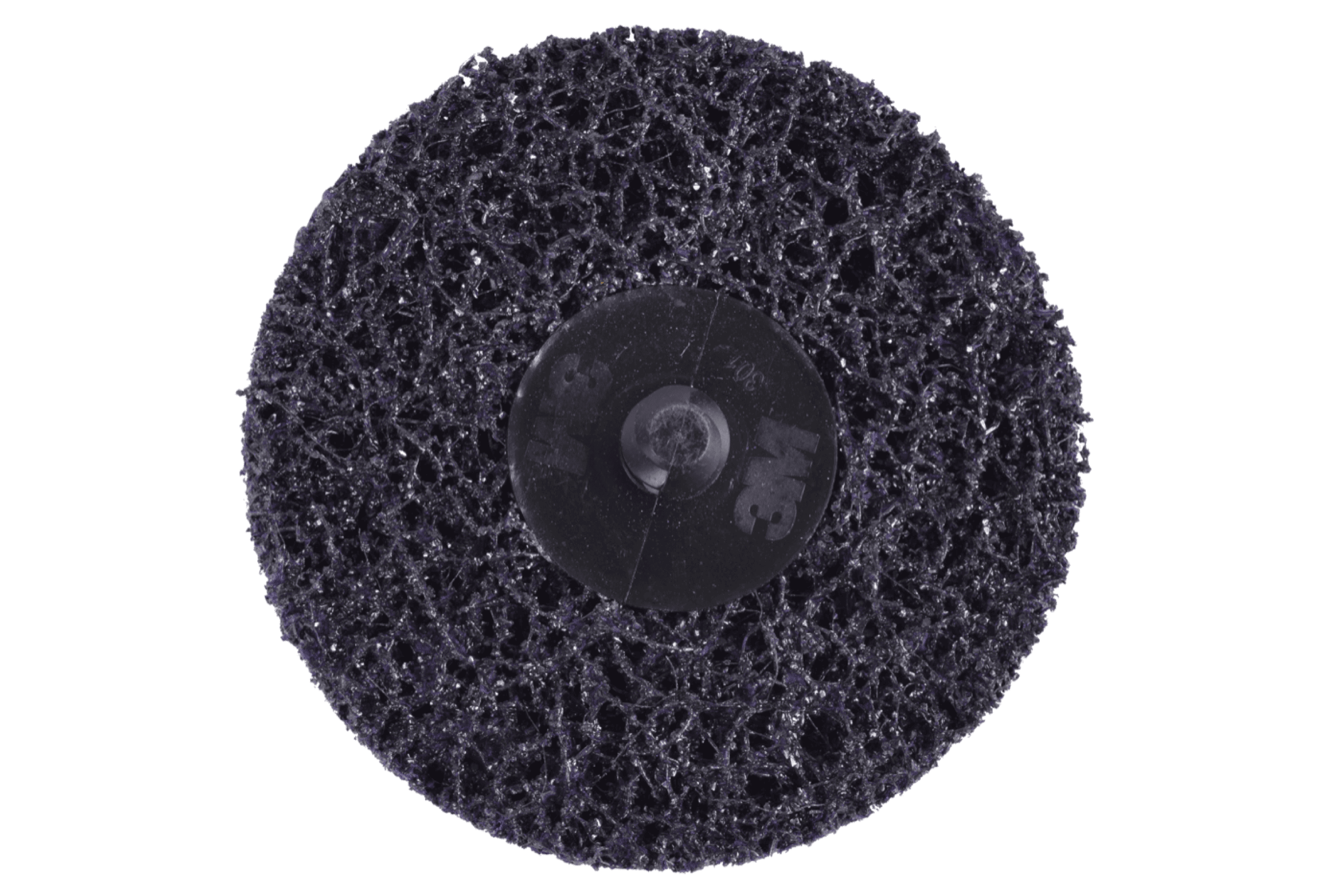 Scotch-Brite™ Roloc™ Clean and Strip XT Pro Disc, XO-DR, SiC Extra Coarse, TR, Purple, 3 in, Die Q300V, 10/Carton, 40 ea/Case
