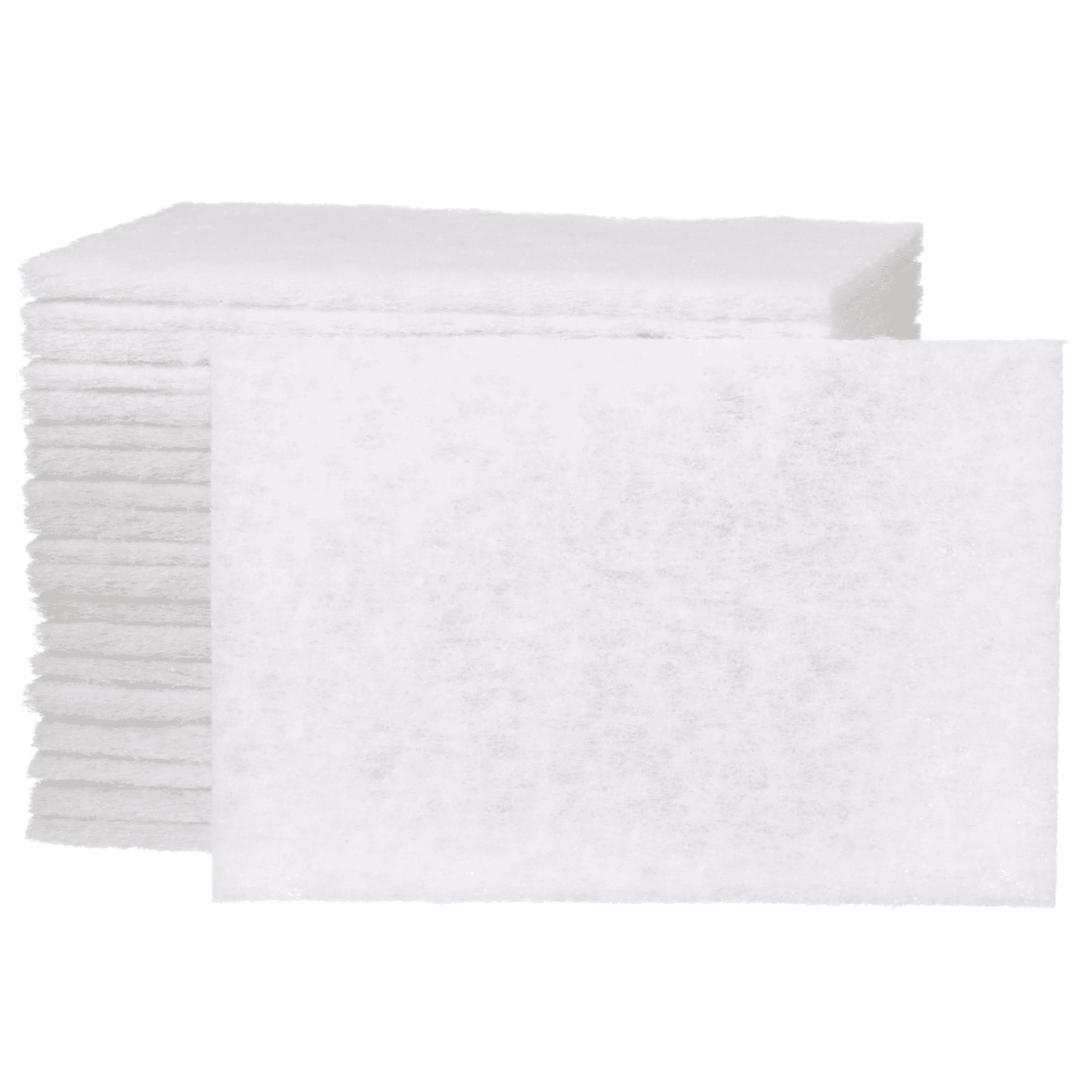 Scotch-Brite™ Light Cleansing Hand Pad 7445, HP-HP, Nepheline Syenite Super Fine, White, 6 in x 9 in, 20/Inner, 60 ea/Case