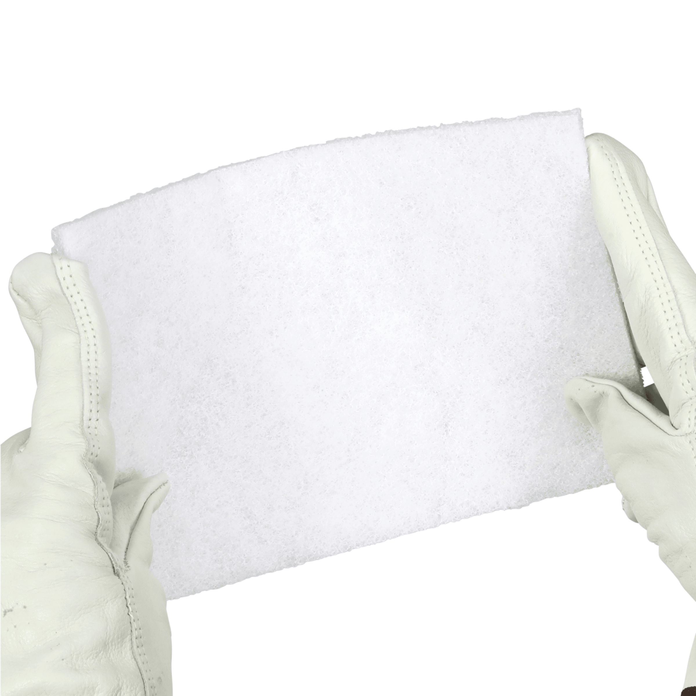 Scotch-Brite™ Light Cleansing Hand Pad 7445, HP-HP, Nepheline Syenite Super Fine, White, 6 in x 9 in, 20/Inner, 60 ea/Case