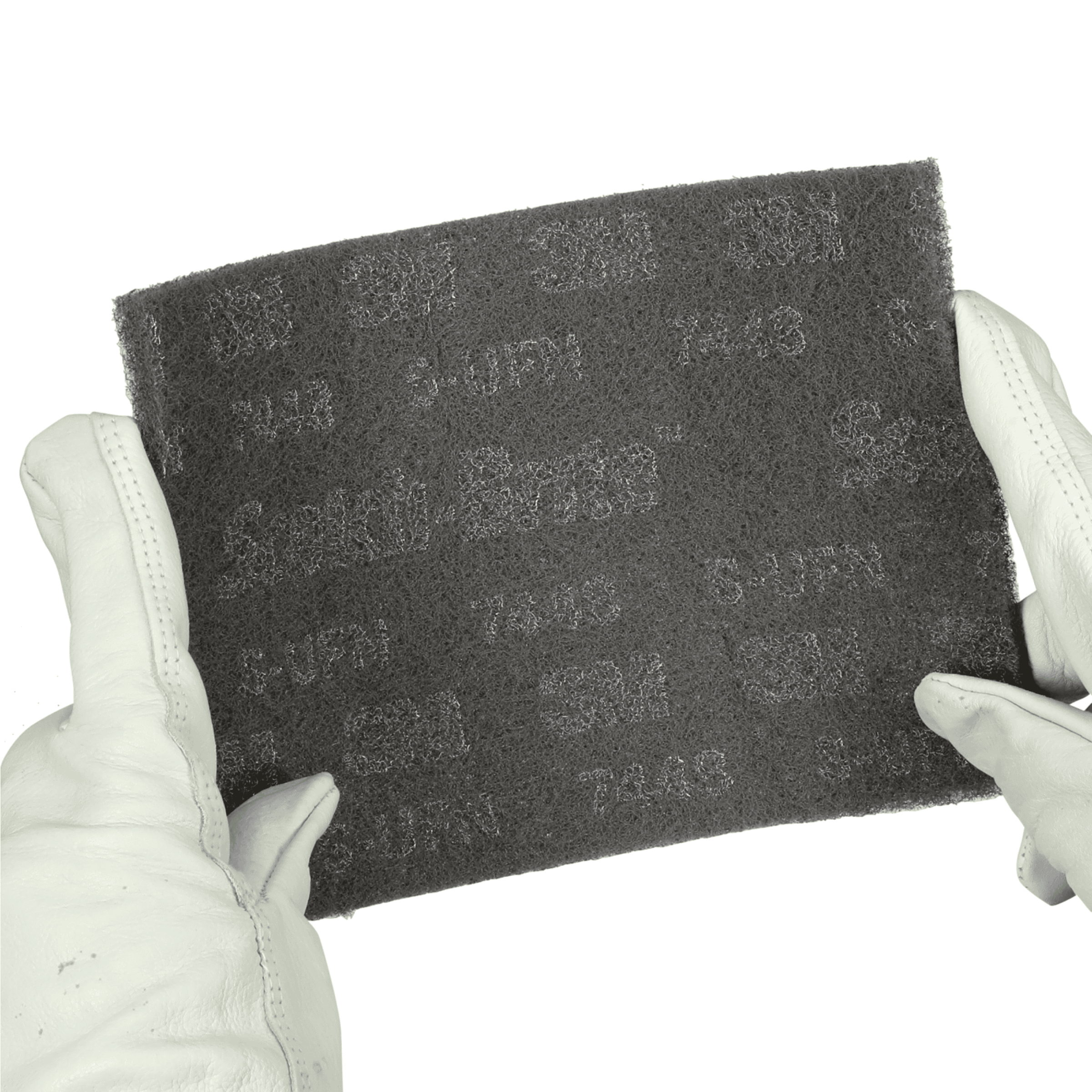 Scotch-Brite™ Hand Pad 7448, HP-HP, SiC Ultra Fine, Gray, 6 in x 9 in, 20/Carton, 60 ea/Case