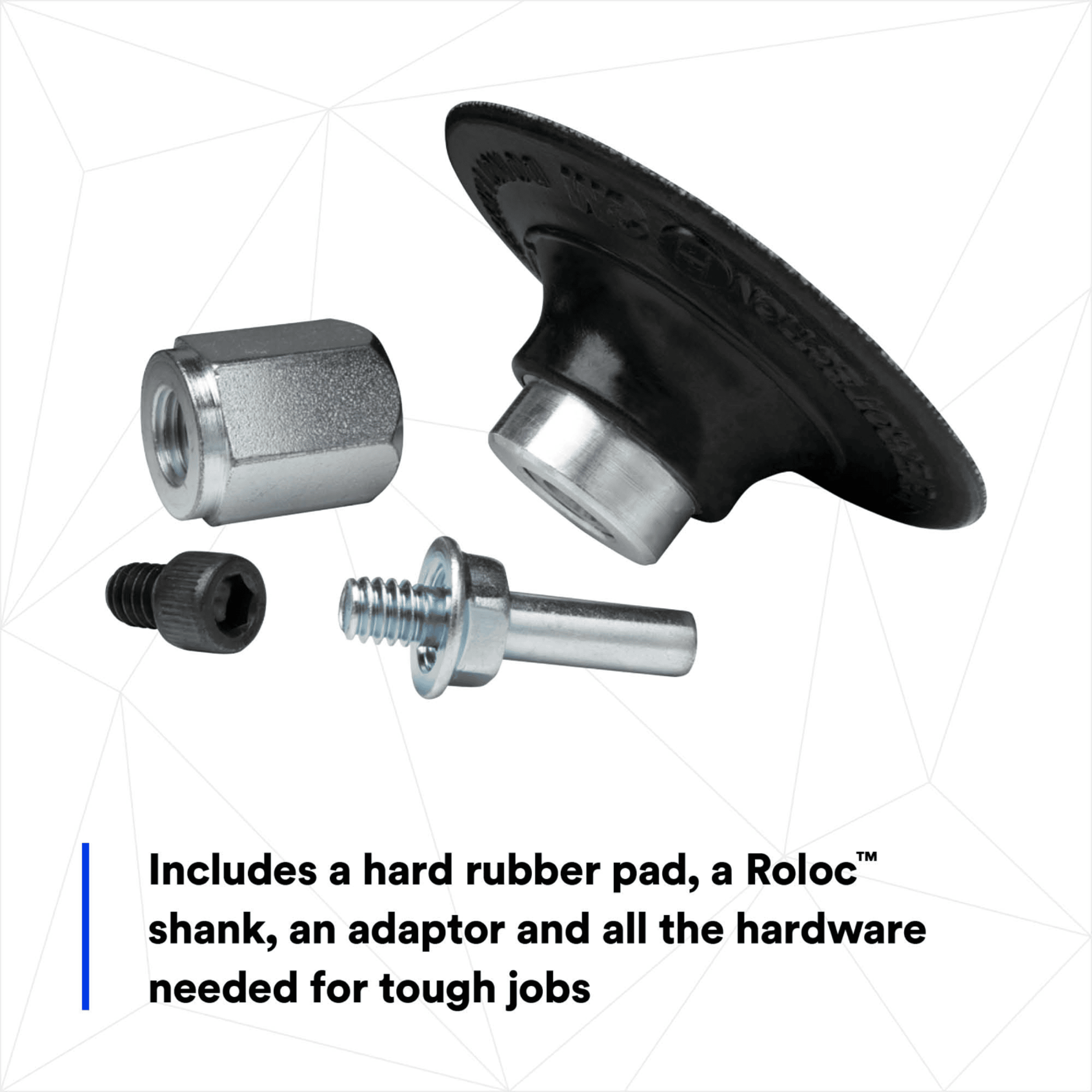 3M™ Roloc™ Disc Pad Assembly 05539, 2 in, 10/Case