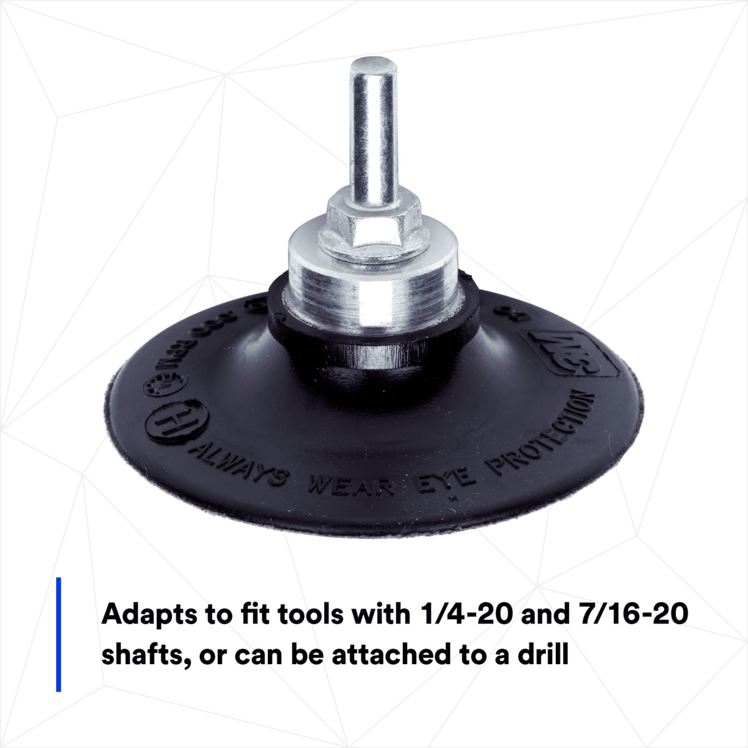 3M™ Roloc™ Disc Pad Assembly 05540, 3 in, 10/Case