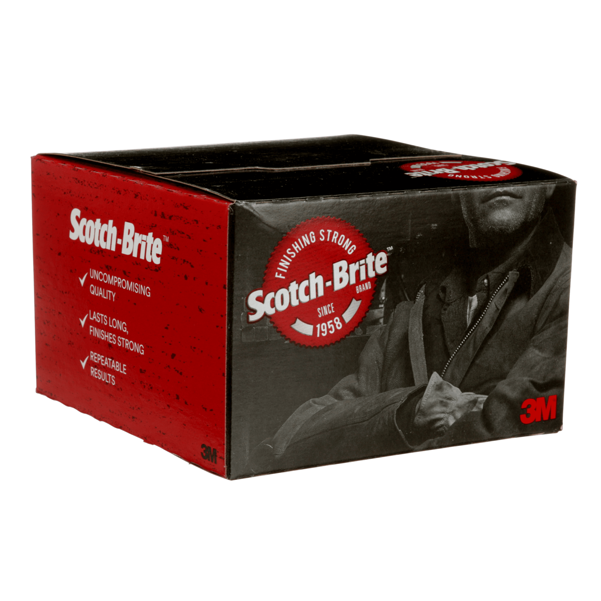 Scotch-Brite™ Roloc™ Surface Conditioning Disc, 07481, SC-DR, A/O Medium, TR, 2 in, 25/Carton, 100 ea/Case