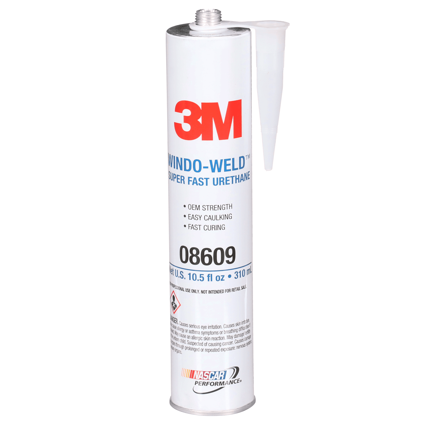 3M™ Windo-Weld™ Super Fast Urethane 08609, Black, 10.5 fl oz Cartridge 12/Case