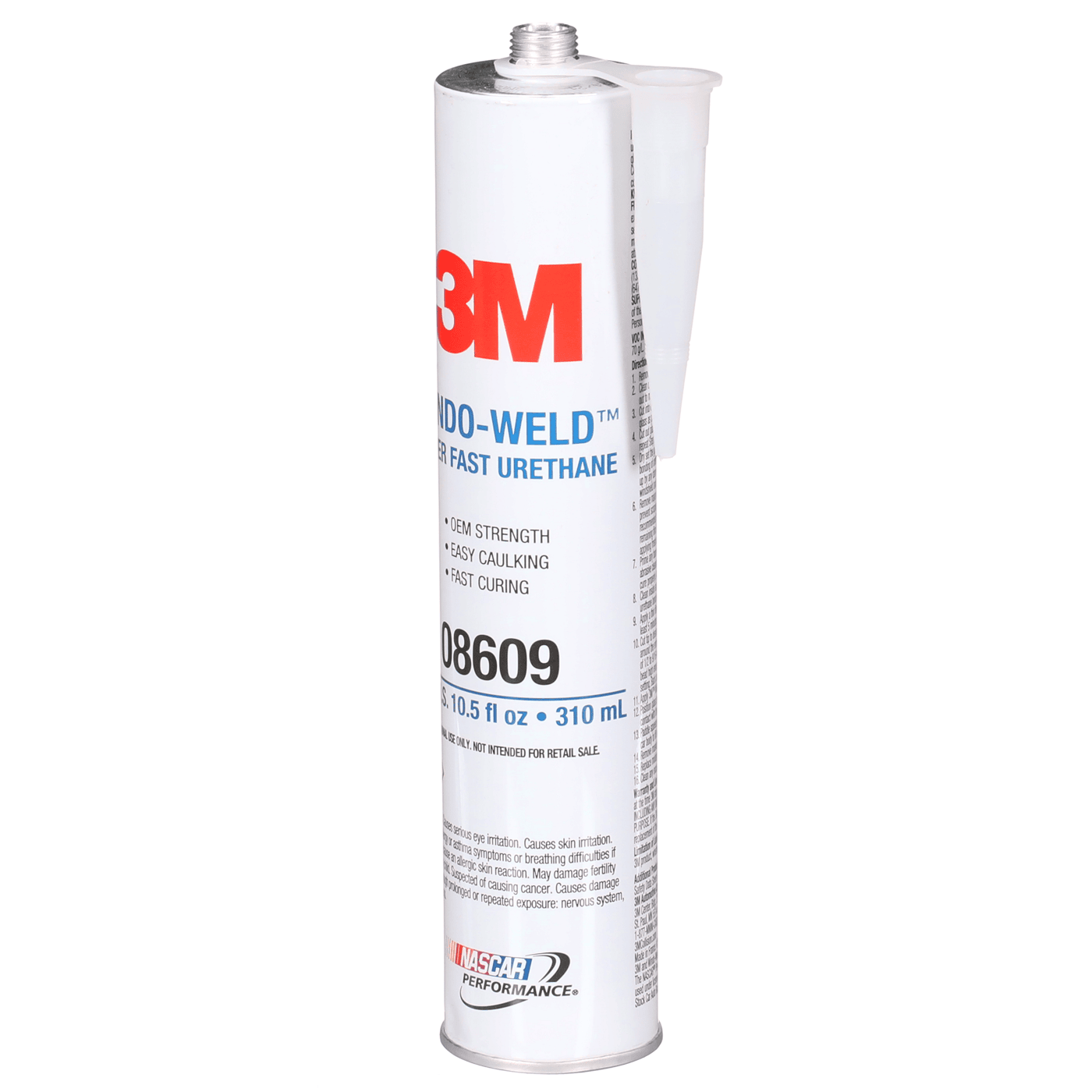 3M™ Windo-Weld™ Super Fast Urethane 08609, Black, 10.5 fl oz Cartridge 12/Case