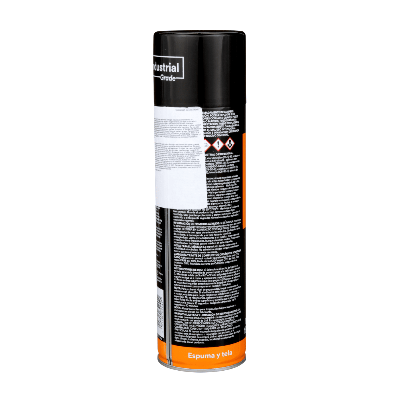 3M™ Foam Fast Spray Adhesive 74, Orange, 24 fl oz Can (Net Wt 16.9 oz), 12/Case, NOT FOR SALE IN CA AND OTHER STATES