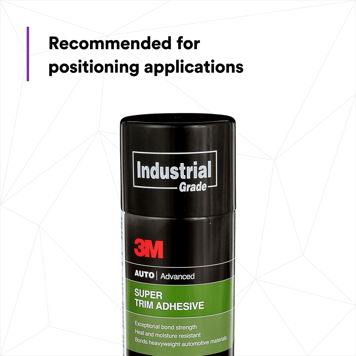 3M™ Super Trim Adhesive, 08090, 19 oz Nt Wt, 6 per case