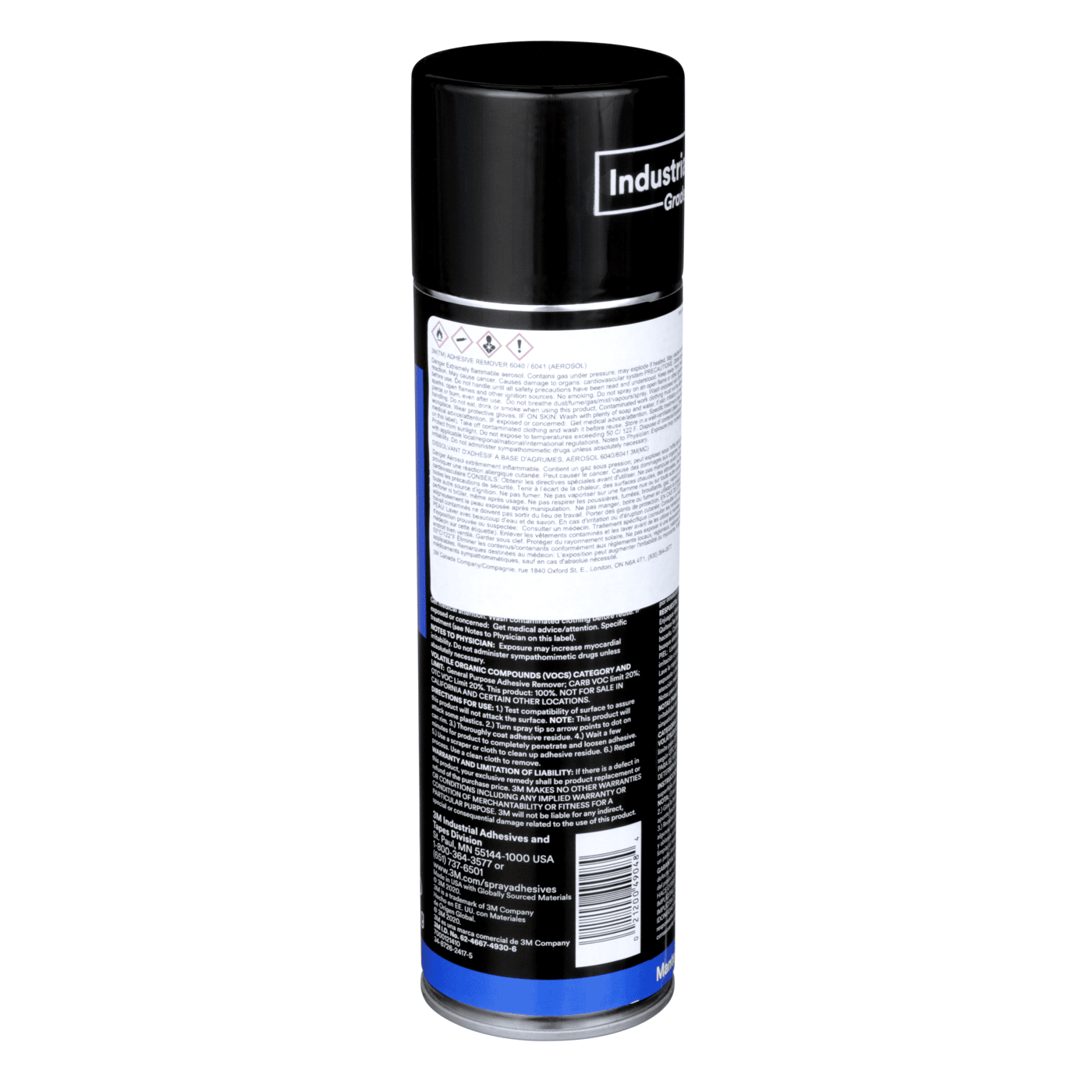 3M™ Adhesive Remover Citrus Base 6041, 24 fl oz Can (Net Wt 18.5 oz), 6/Case, NOT FOR SALE IN CA AND OTHER STATES