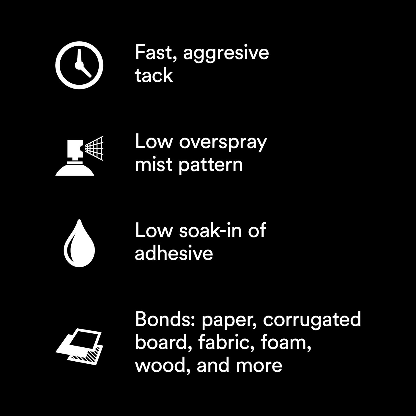 3M™ Super 77™ Multipurpose Spray Adhesive, 24 fl oz Can (Net Wt 16.75 oz), 12/Case, NOT FOR SALE IN CA AND OTHER STATES