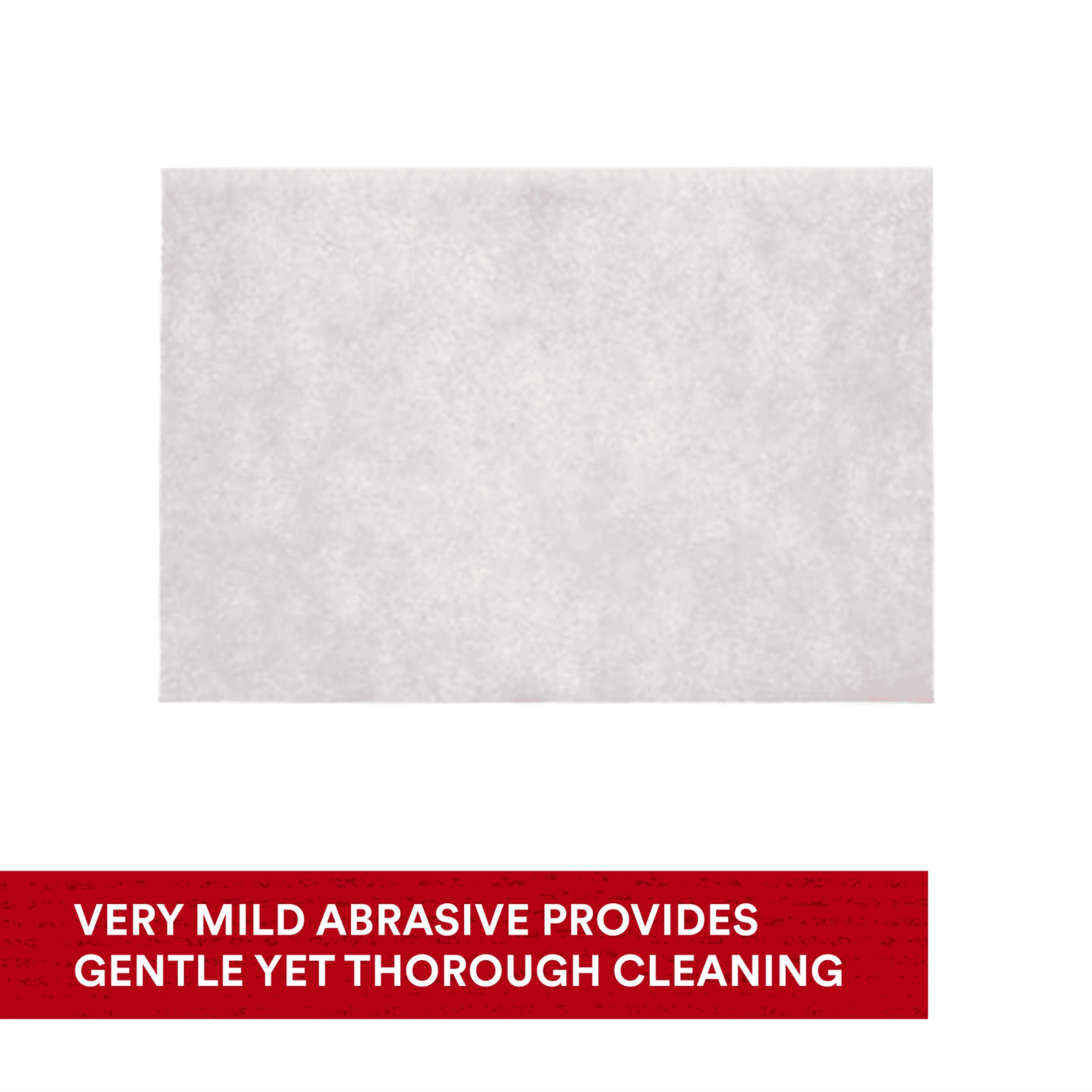 Scotch-Brite™ Light Cleansing Hand Pad 7445, HP-HP, Nepheline Syenite Super Fine, White, 6 in x 9 in, 20/Inner, 60 ea/Case