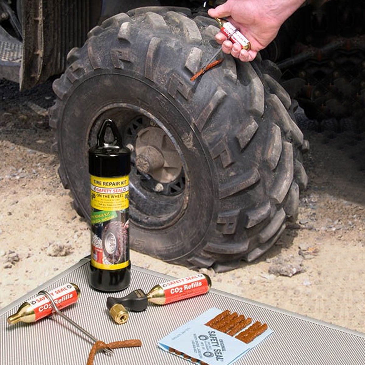 KATVT1 - Safety Seal – ATV Tire Repair Kit, 6 Repairs (4")