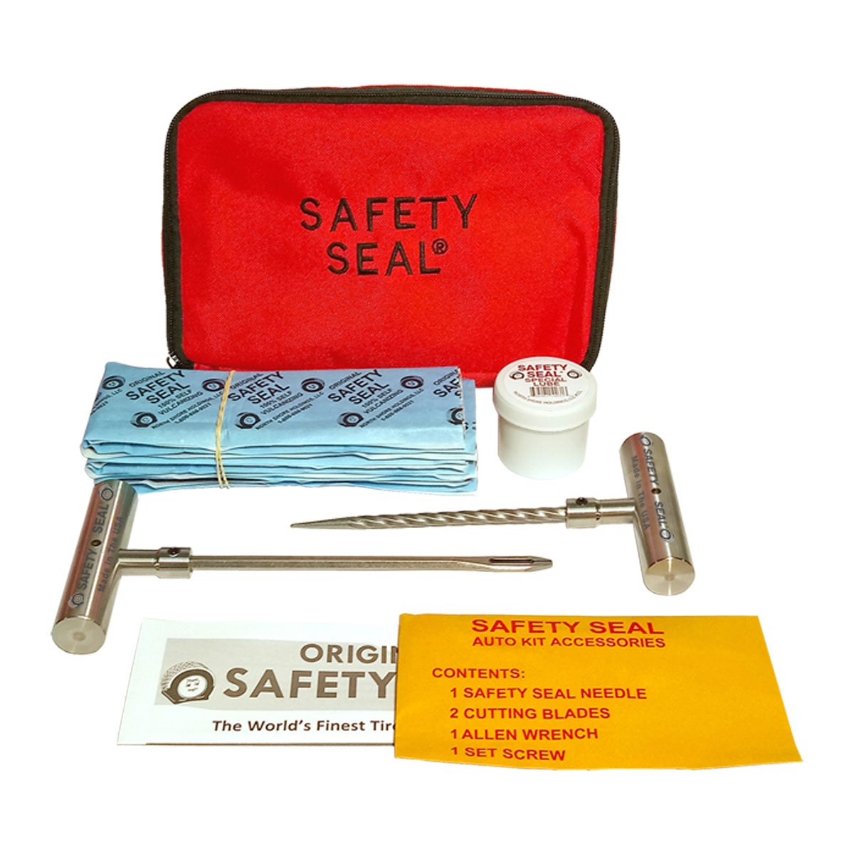 KTBX -Safety Seal – Truck Deluxe Bag Kit, 30 Repairs (8"), 7" Probe