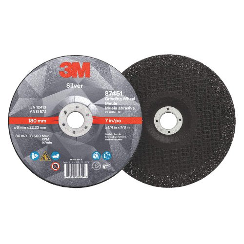 (image for) 87451-Silver Depressed Center Grinding Wheel, Type 27