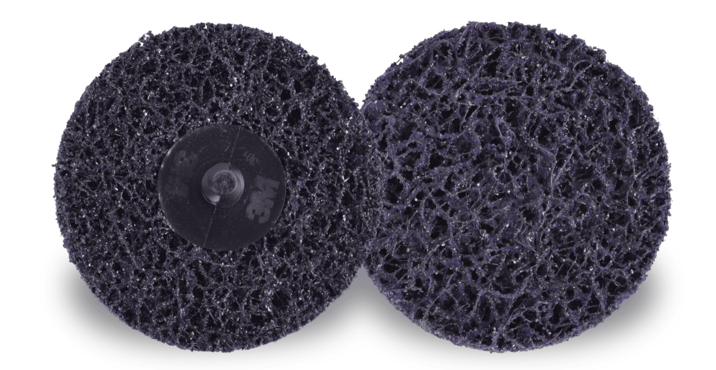 Scotch-Brite™ Roloc™ Clean and Strip XT Pro Disc, XO-DR, SiC Extra Coarse, TR, Purple, 3 in, Die Q300V, 10/Carton, 40 ea/Case