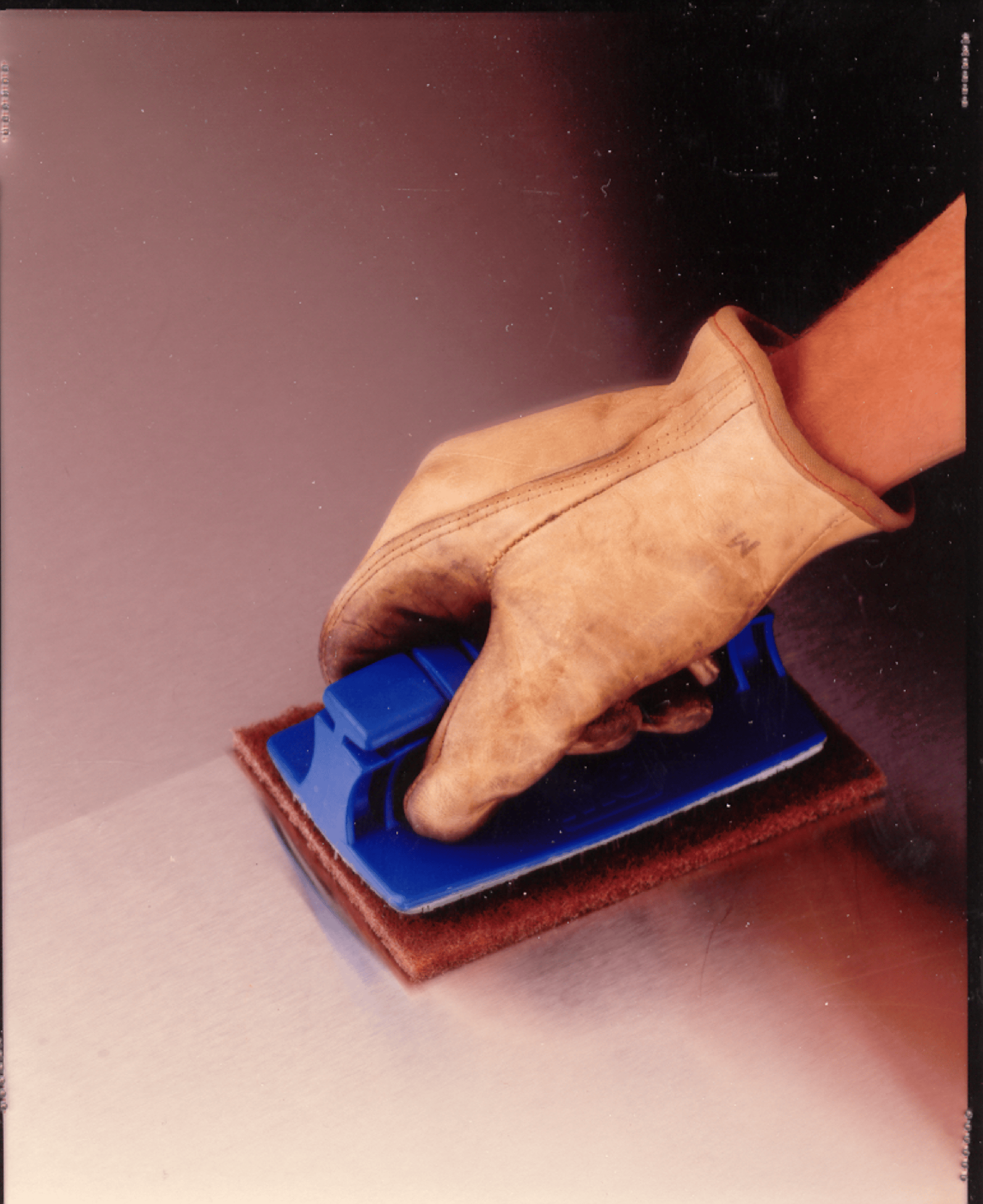 Scotch-Brite™ Hand Pad 7447, HP-HP, A/O Very Fine, Maroon, 6 in x 9 in, 20/Carton, 60 ea/Case