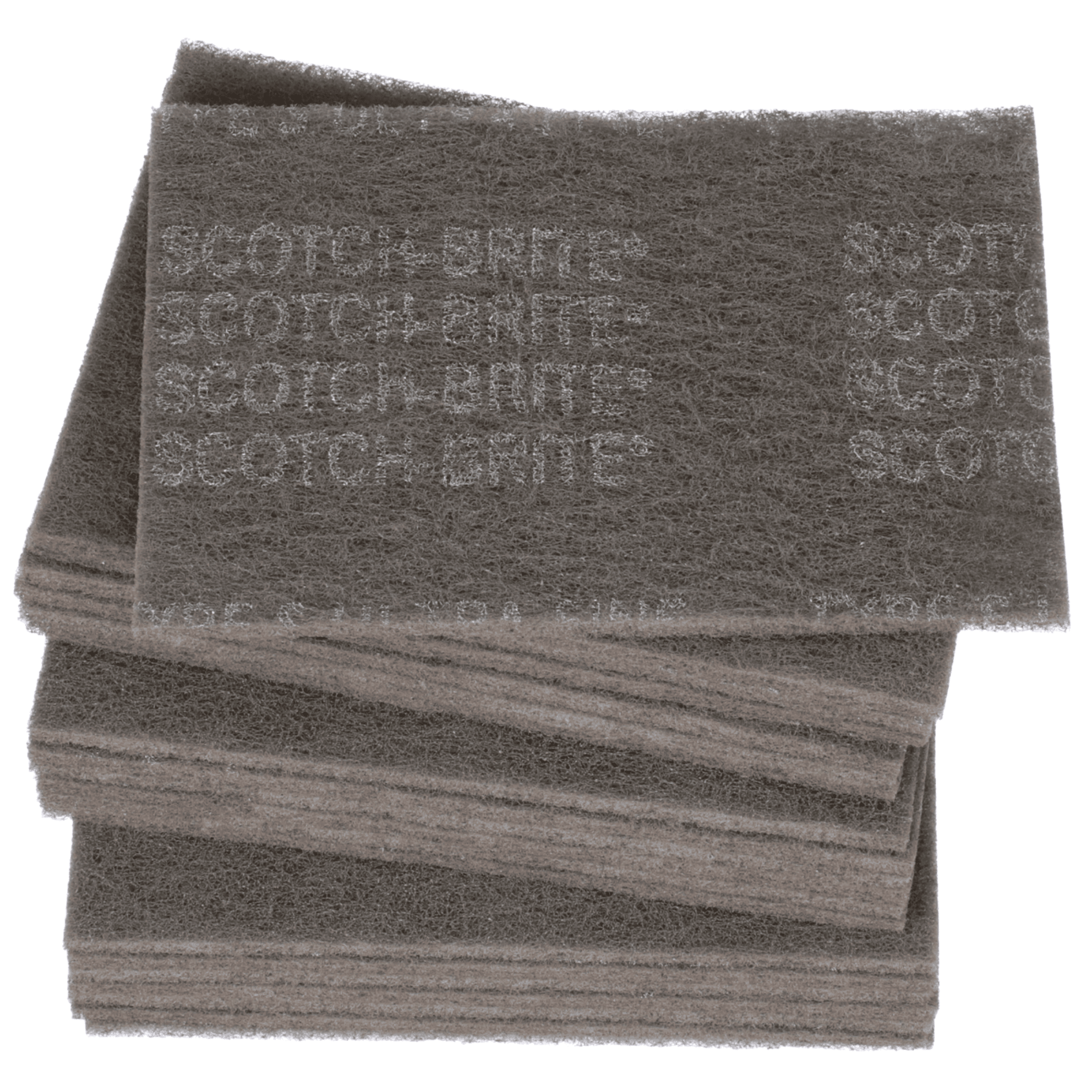 Scotch-Brite™ Hand Pad 7448, HP-HP, SiC Ultra Fine, Gray, 6 in x 9 in, 20/Carton, 60 ea/Case
