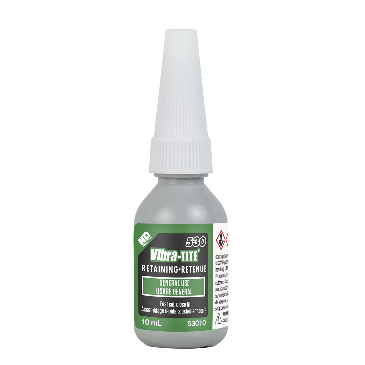 53010 - Vibra-Tite 530 General Purpose Retaining Compound - Green - 10mL
