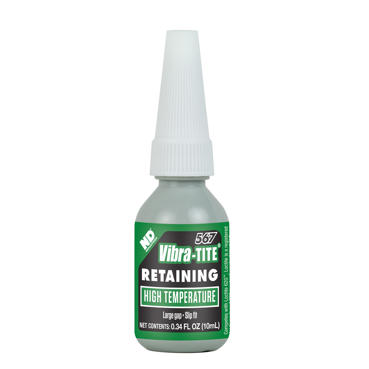 56710 - Vibra-Tite 567 High Temperature – Large Gap Retaining Compound - Green - 10mL