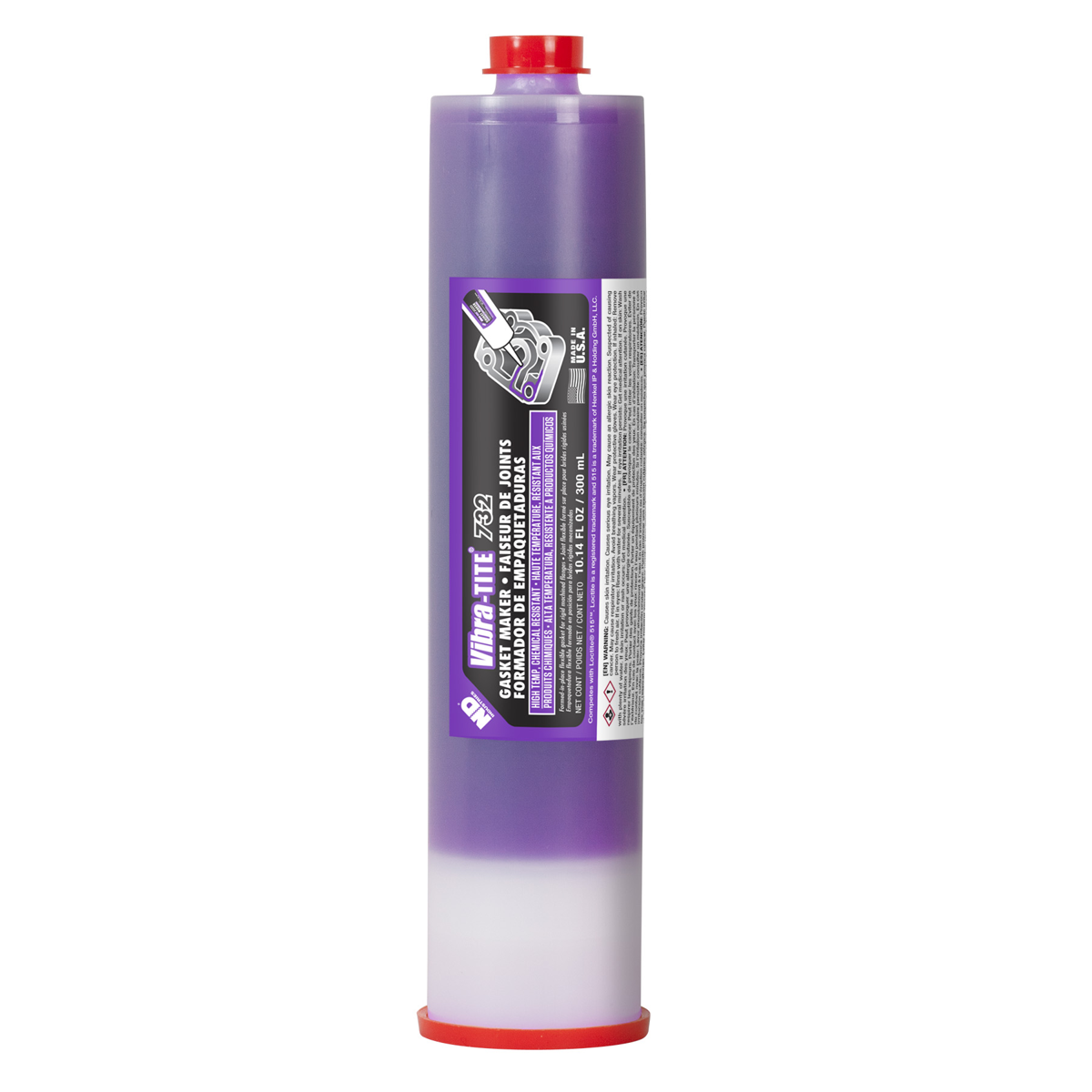 73230 - Vibra-Tite 732 Flexible Gasket Maker - Purple - 300mL