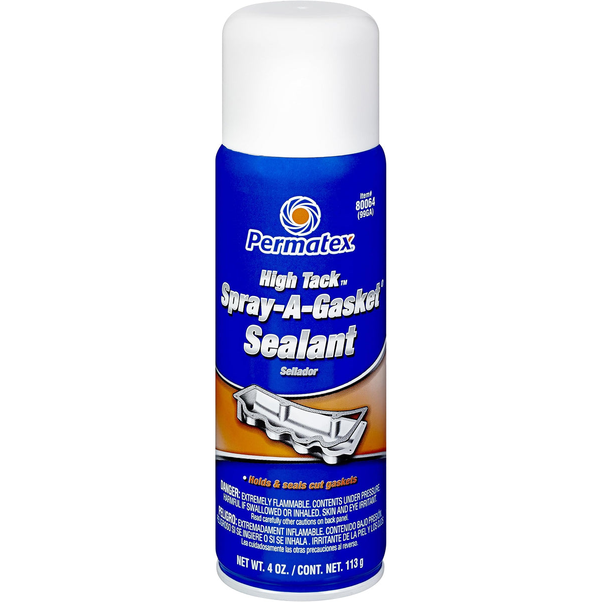 80064 - Permatex High Tack Spray-A-Gasket Sealant, 4 oz. Aerosol Can